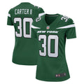 Michael Carter II New York Jets Nike Women s Game Jersey   Gotham Green