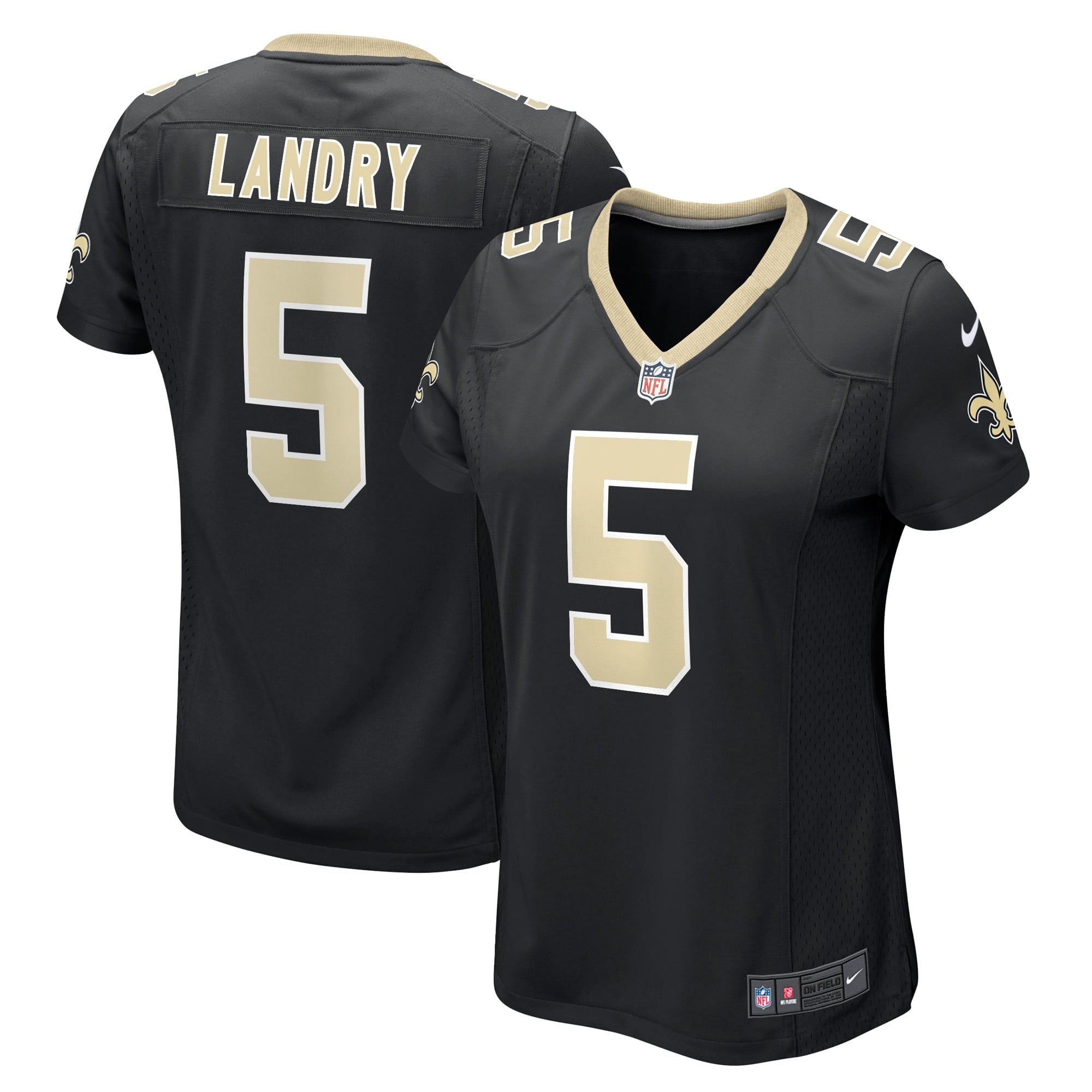 Women s Nike Jarvis Landry Black New Orleans Saints Player Game Jersey