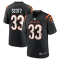 Nick Scott Cincinnati Bengals Nike Game Player Jersey   Black