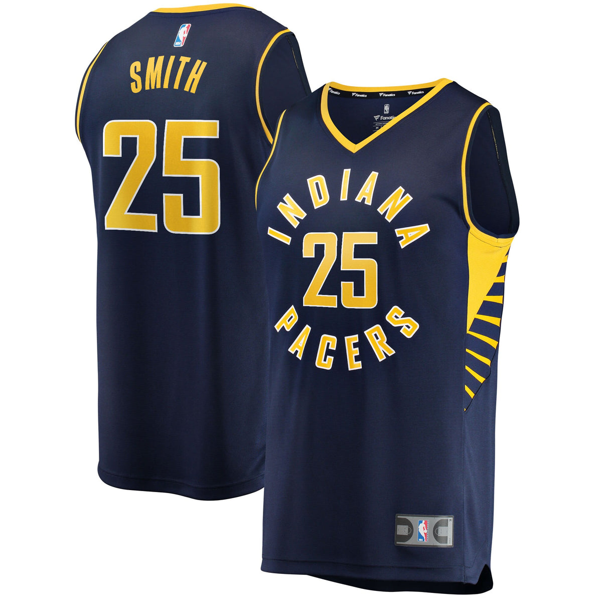 Jalen Smith Indiana Pacers Fanatics Branded 2021/22 Fast Break Replica Jersey - Icon Edition - Navy