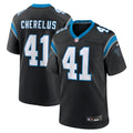 Claudin Cherelus Carolina Panthers Nike Team Game Jersey    Black
