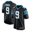Matt Corral Carolina Panthers Nike Player Game Jersey   Black