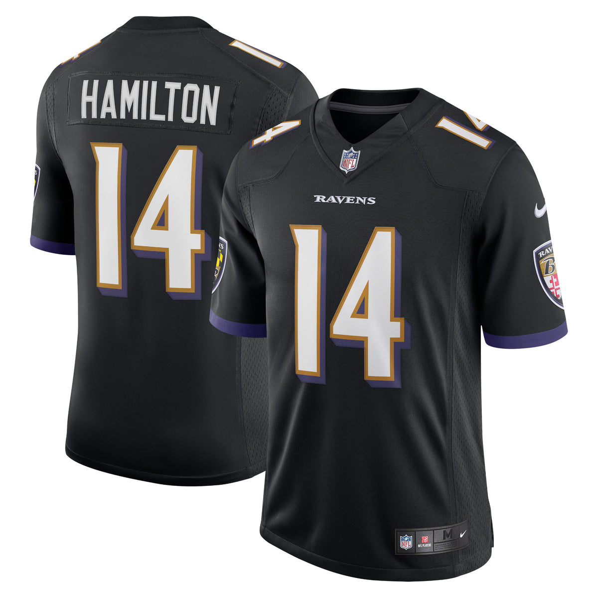 Kyle Hamilton Baltimore Ravens Nike Men s Vapor Limited Jersey   Black