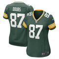 Women s Nike Romeo Doubs Green Green Bay Packers Player Game Jersey