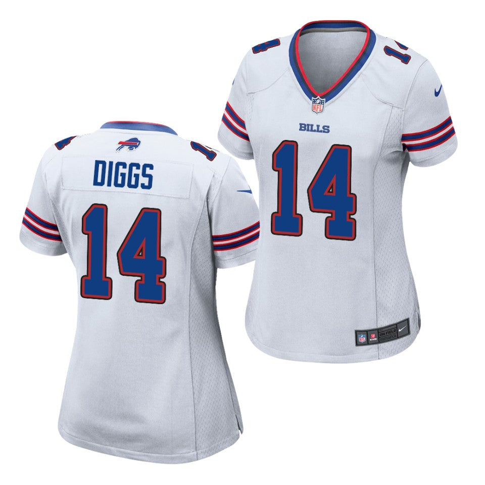 Women s Buffalo Bills Stefon Diggs Game Jersey White
