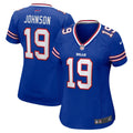 Women s Nike KeeSean Johnson Royal Buffalo Bills Home Game Player Jersey