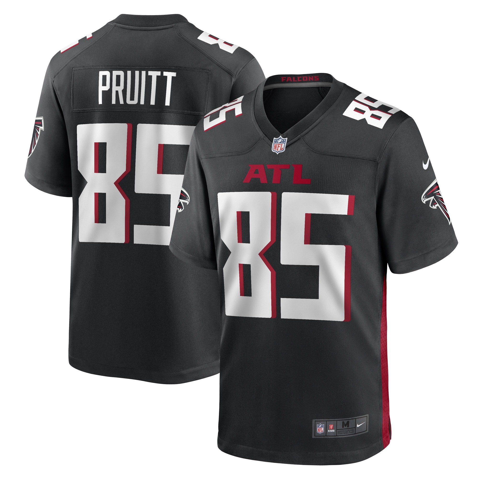 MyCole Pruitt Atlanta Falcons Nike Game Player Jersey   Black