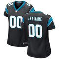 Carolina Panthers Nike Women s Custom Game Jersey   Black