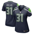 Women s Nike DeeJay Dallas College Navy Seattle Seahawks Game Jersey
