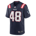 Jahlani Tavai New England Patriots Nike Game Player Jersey   Navy