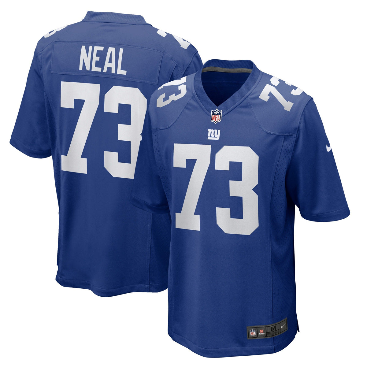 Women s Nike Evan Neal Royal New York Giants Game Player Jersey