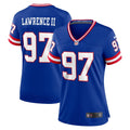 Women s Nike Dexter Lawrence II Royal New York Giants Classic Game Player Jersey