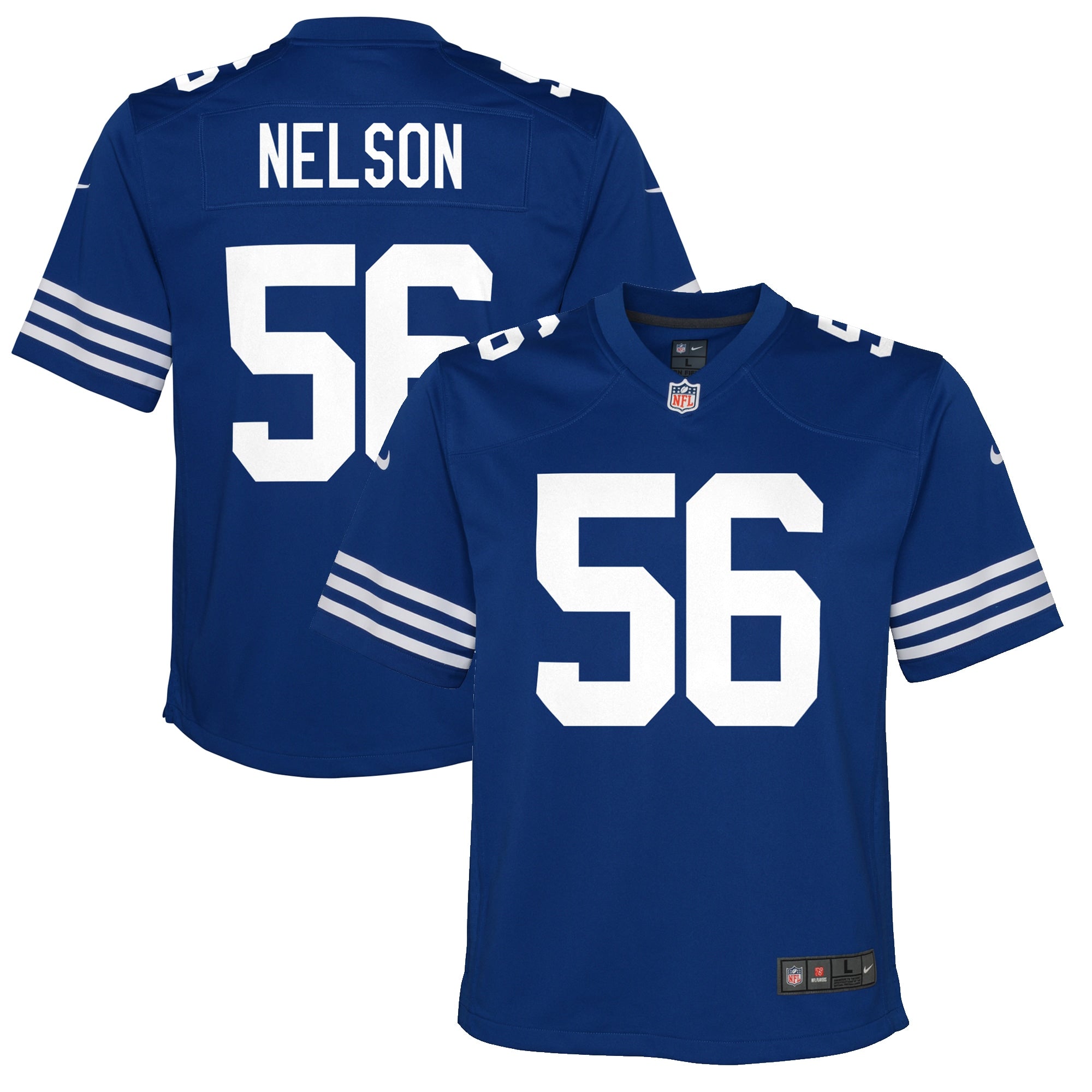 Quenton Nelson Indianapolis Colts Nike Youth Game Jersey   Royal