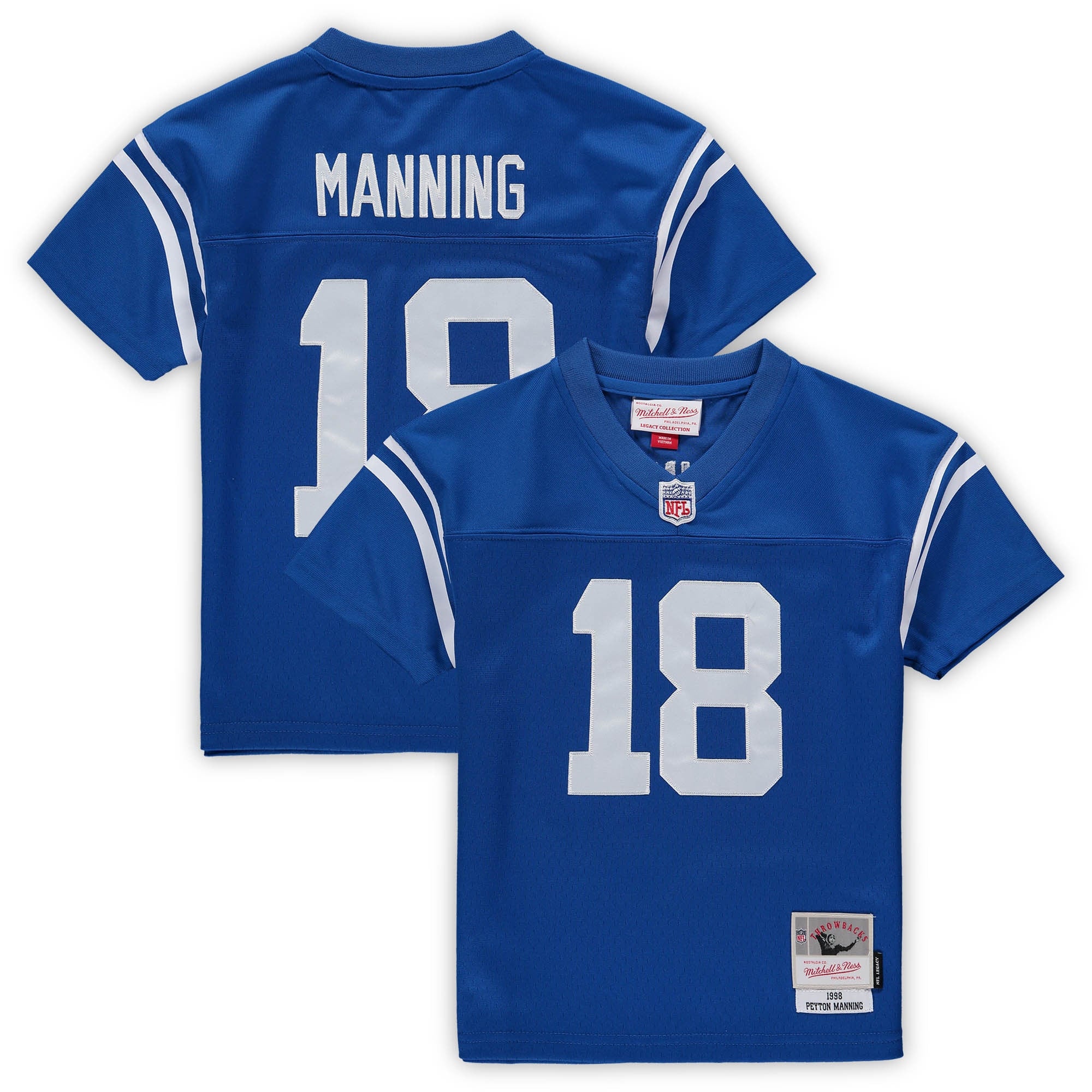 Peyton Manning Indianapolis Colts Mitchell   Ness Male Preschool Retired Legacy Jersey   Royal