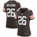 Women s Nike Greedy Williams Brown Cleveland Browns Game Jersey