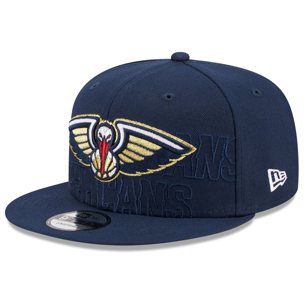 New Orleans Pelicans New Era 2023 NBA Draft 9FIFTY Snapback Hat - Navy