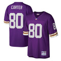 Cris Carter Minnesota Vikings Mitchell   Ness Legacy Replica Jersey   Purple
