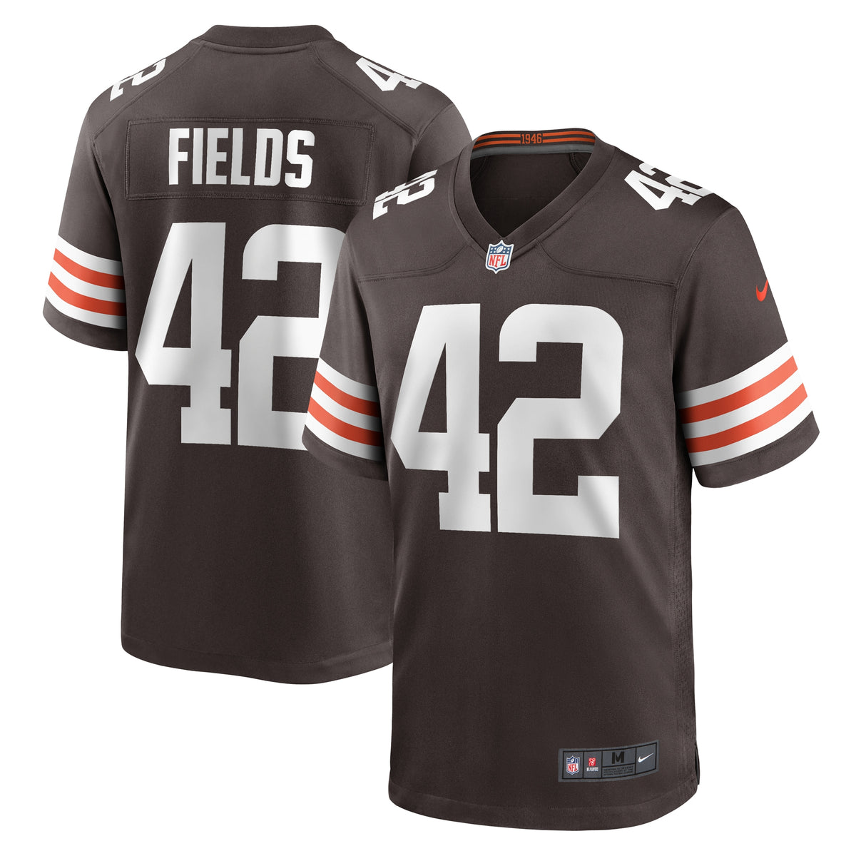 Tony Fields II Cleveland Browns Nike Team Game Jersey    Brown