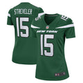 Women s Nike Chris Streveler Gotham Green New York Jets Game Player Jersey