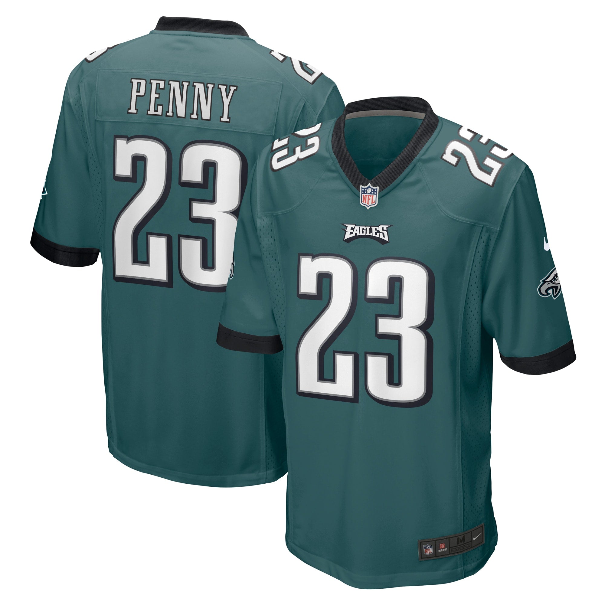 Rashaad Penny Philadelphia Eagles Nike Game Jersey   Green