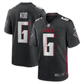 Men s Nike Younghoe Koo Black Atlanta Falcons Team Game Jersey