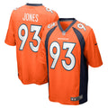 Troy Jones Denver Broncos Nike Game Jersey   Orange