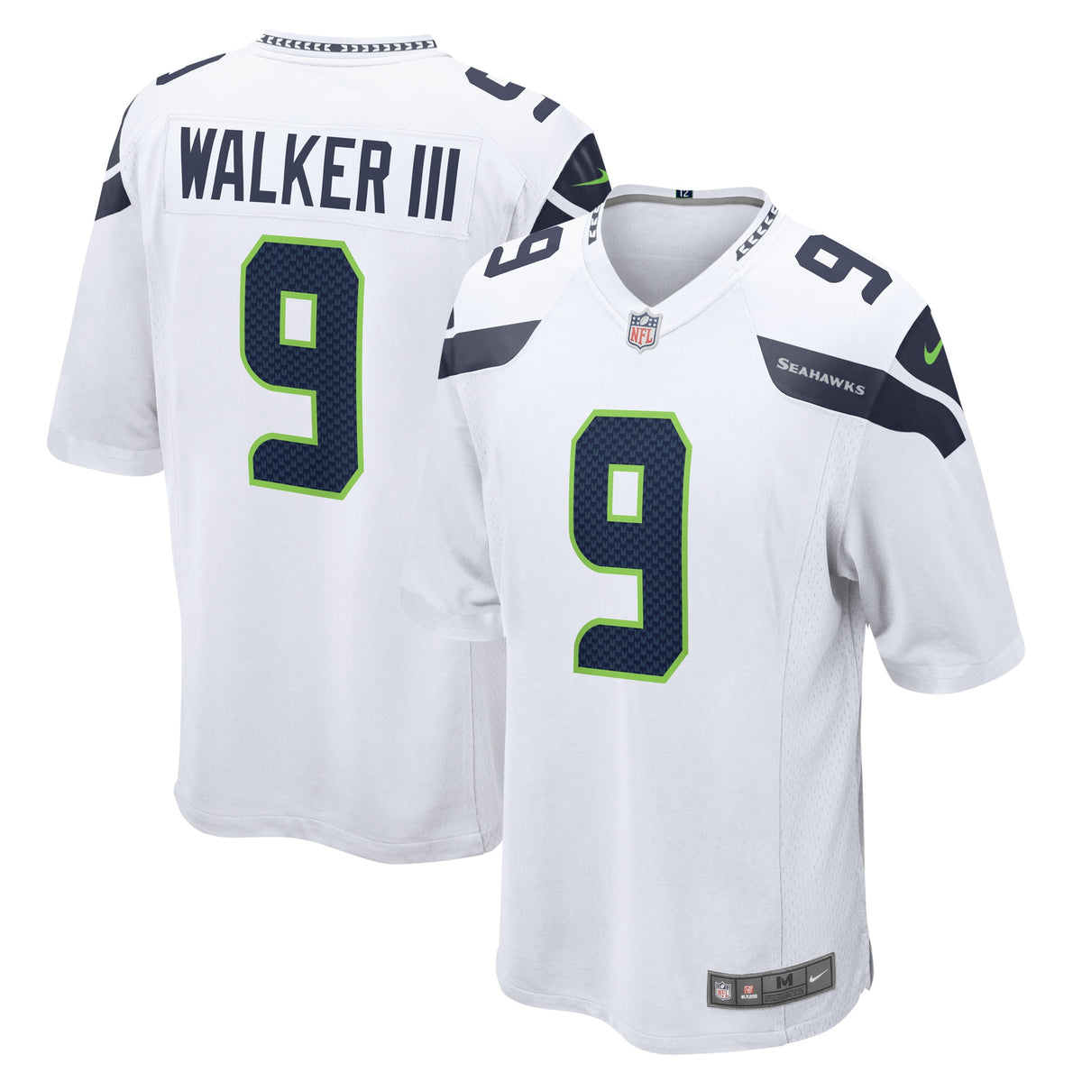 Kenneth Walker III Seattle Seahawks Nike Away Game Player Jersey White