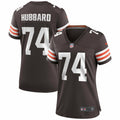 Women s Nike Chris Hubbard Brown Cleveland Browns Game Jersey