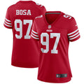 Women s San Francisco 49ers Nick Bosa Player Game Jersey Scarlet