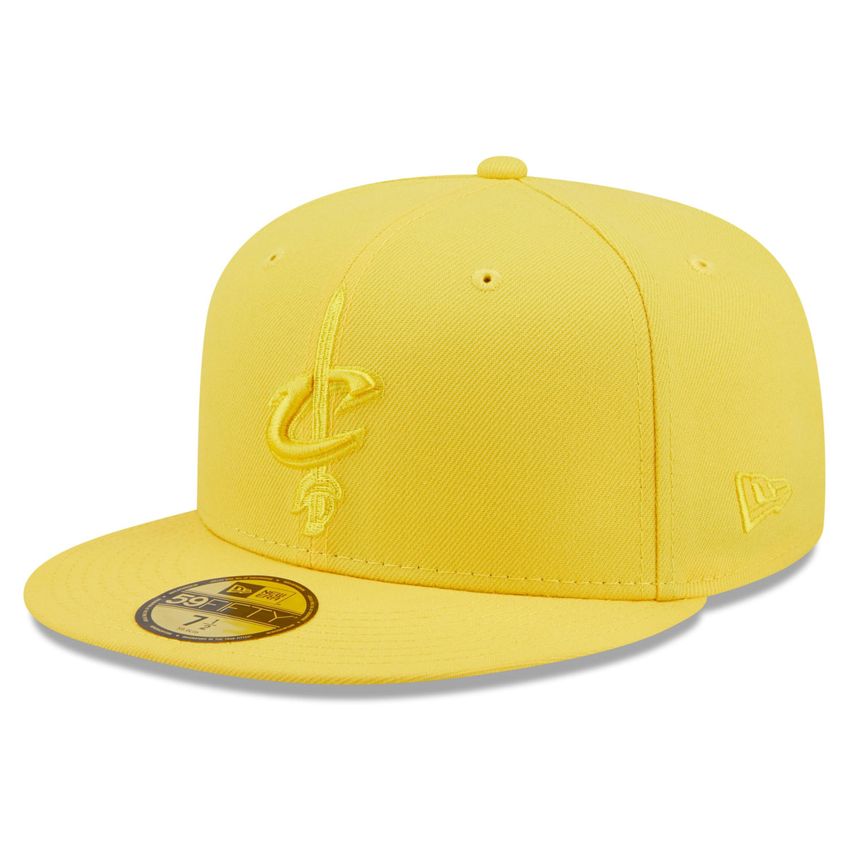 Cleveland Cavaliers New Era Color Pack 59FIFTY Fitted Hat - Yellow