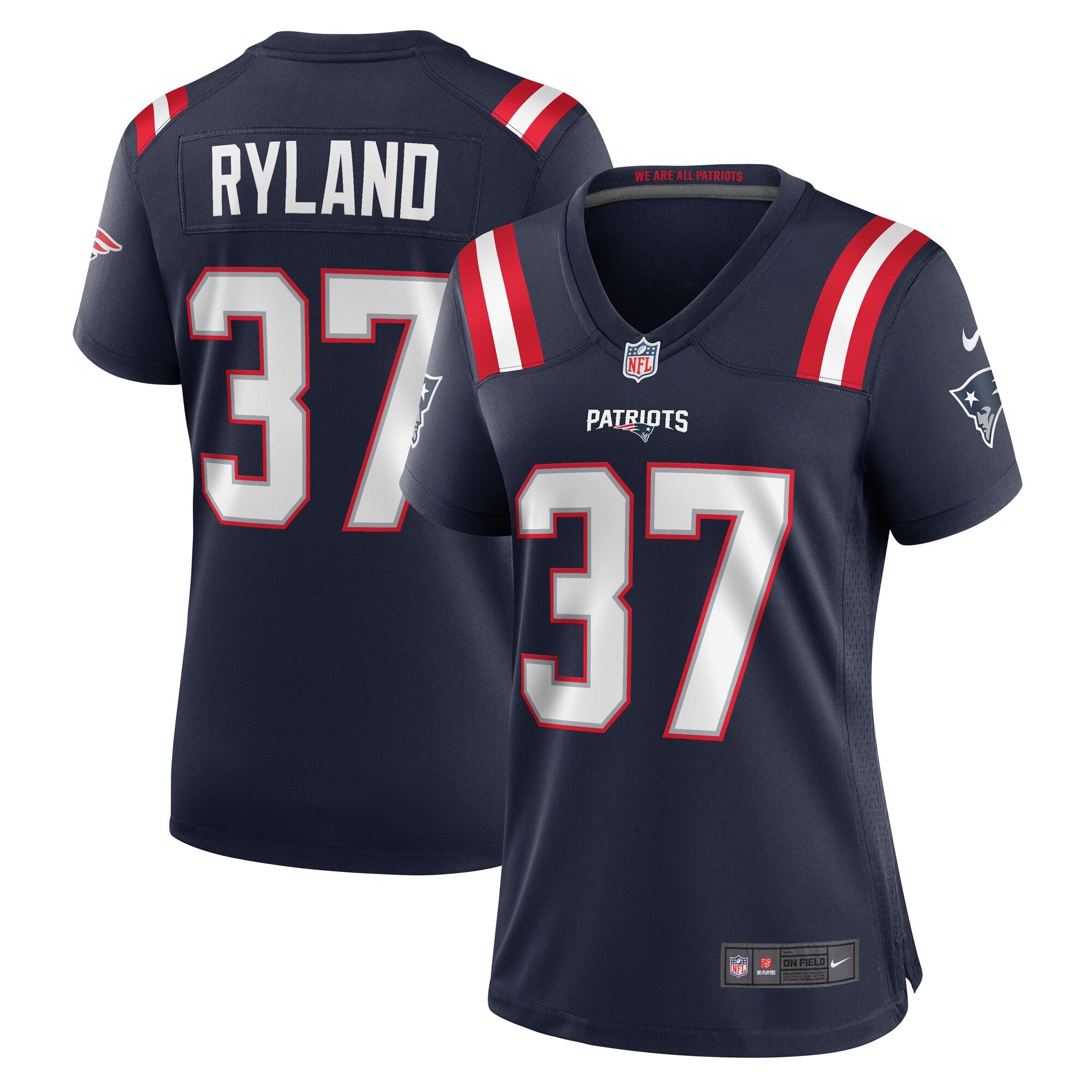 Chad Ryland New England Patriots Nike Women s Team Game Jersey    Navy