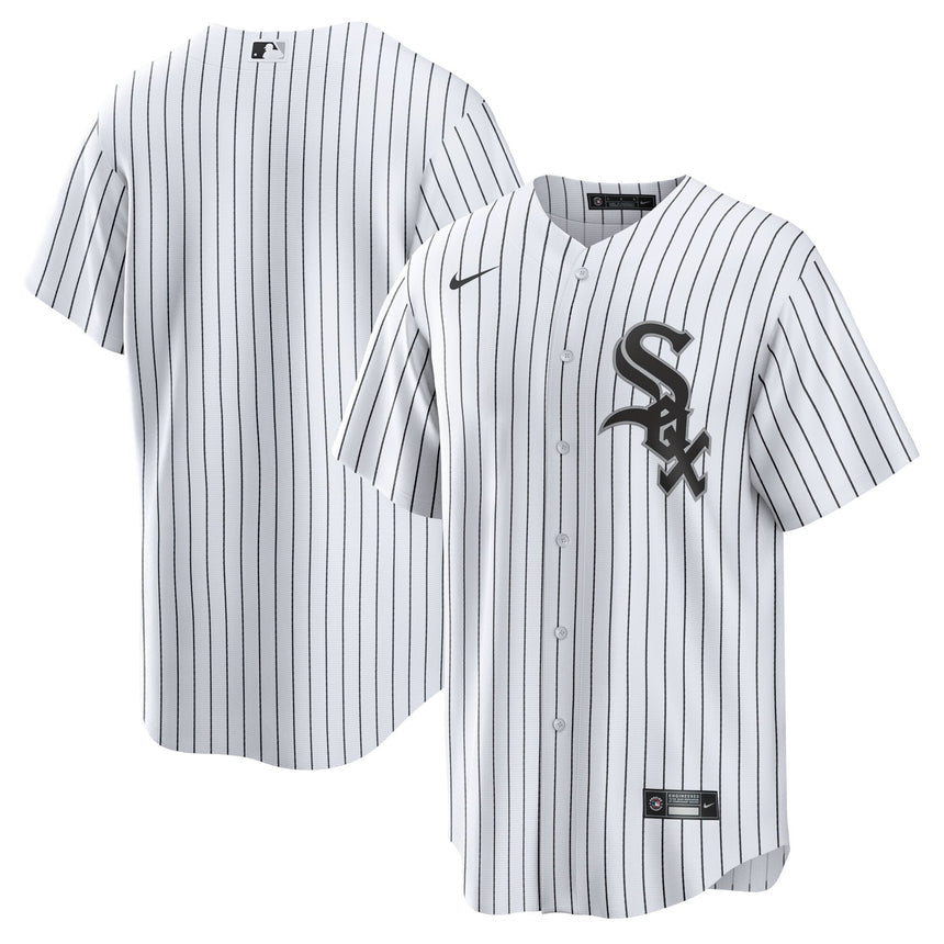 Men's Chicago White Sox White Home Replica Jersey