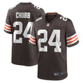 Nick Chubb Cleveland Browns Nike Game Jersey   Brown