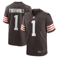 Juan Thornhill Cleveland Browns Nike Game Player Jersey   Brown