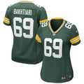 David Bakhtiari Green Bay Packers Nike Women s Game Jersey   Green