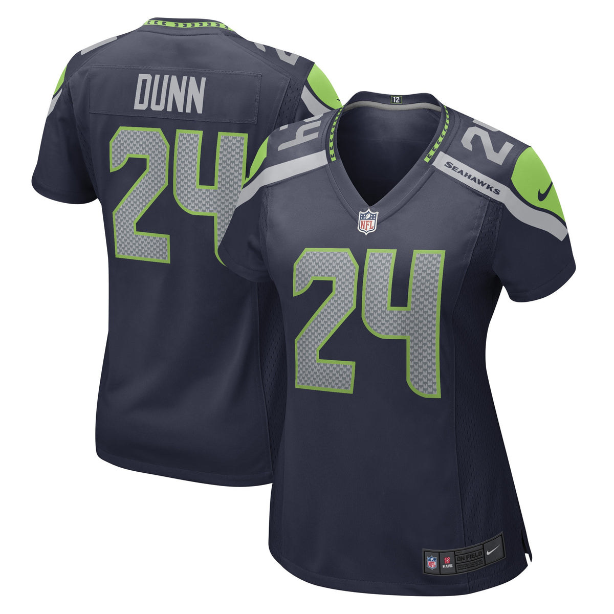 Isaiah Dunn Seattle Seahawks Nike Women s Game Player Jersey College Navy