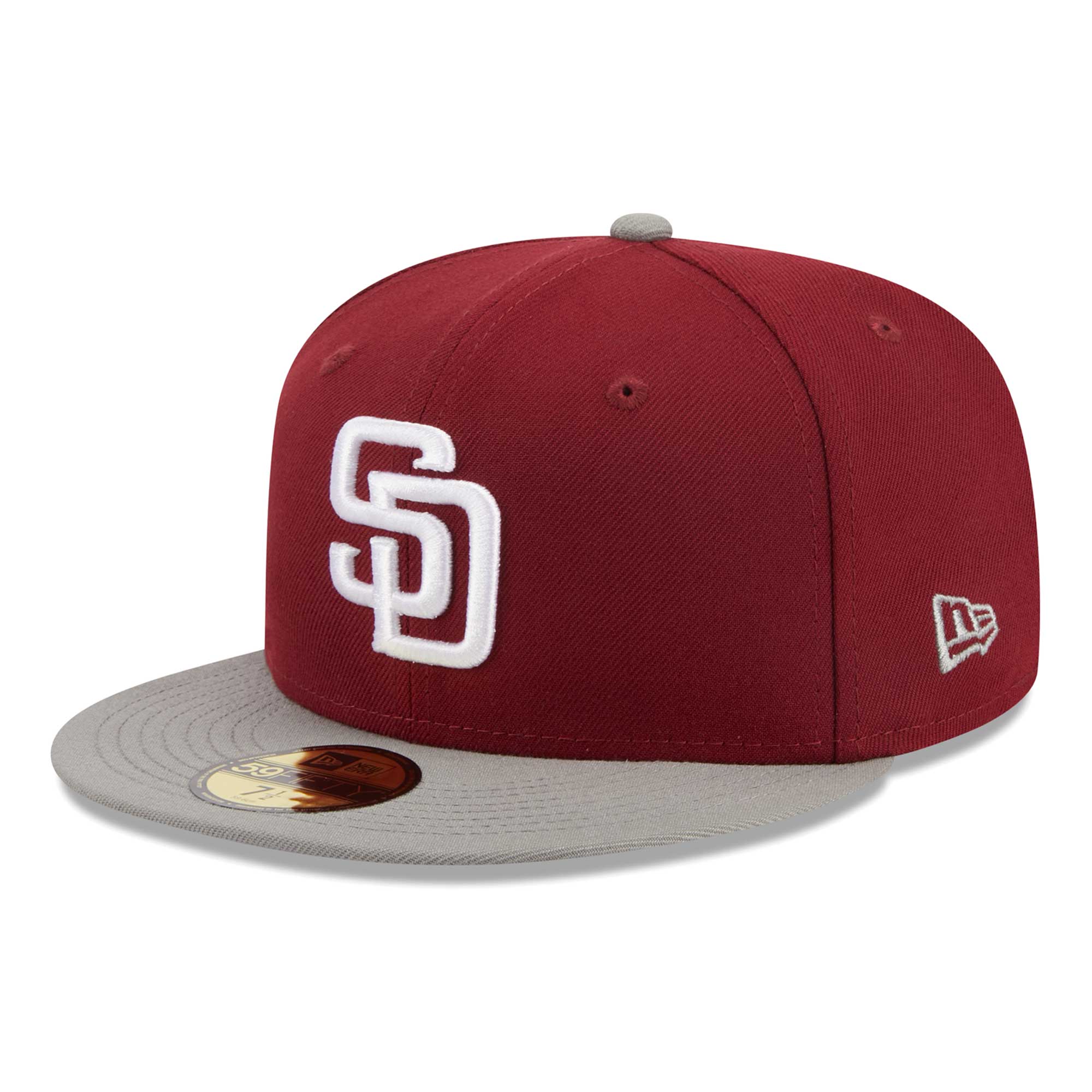 San Diego Padres New Era Two-Tone Color Pack 59FIFTY Fitted Hat - Cardinal