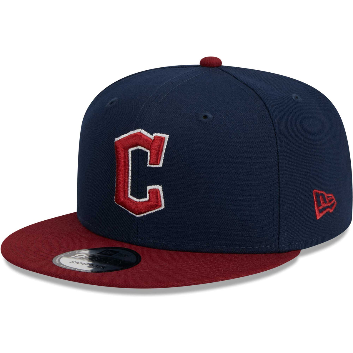 Cleveland Guardians New Era Two-Tone Color Pack 9FIFTY Snapback Hat - Navy
