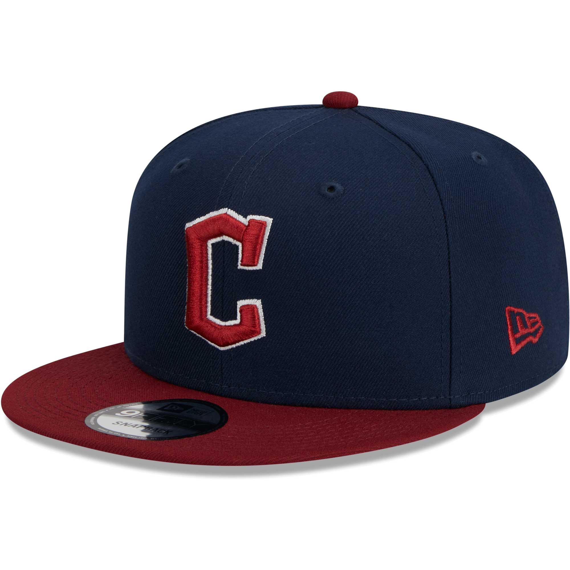 Cleveland Guardians New Era Two-Tone Color Pack 9FIFTY Snapback Hat - Navy