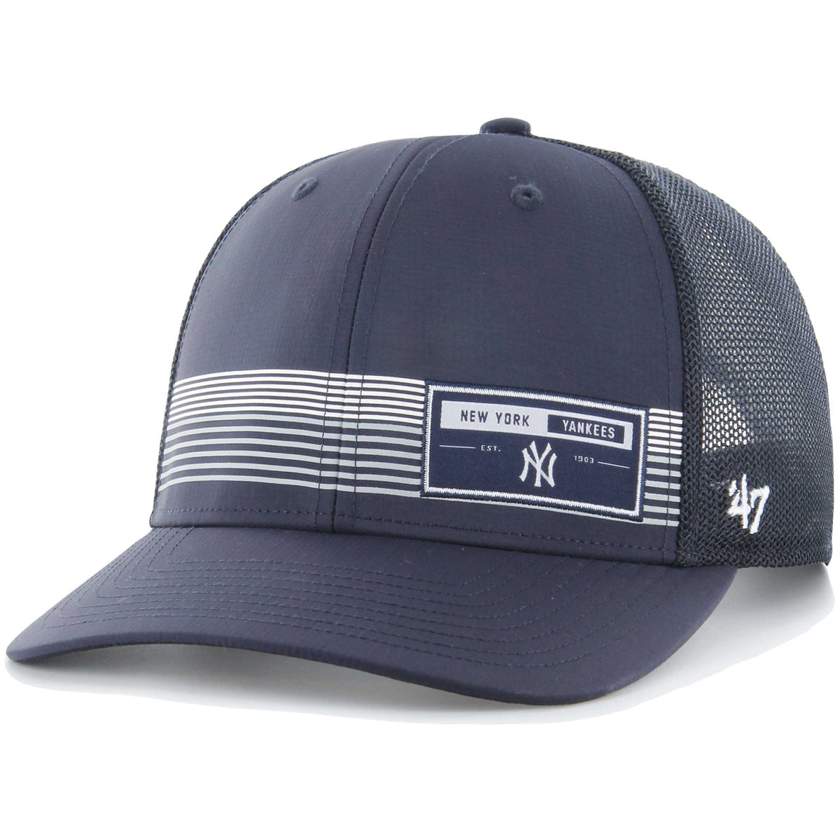 New York Yankees '47 Rangefinder brrr Trucker Adjustable Hat - Navy