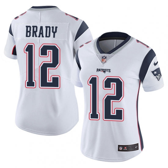 Women s New England Patriots Tom Brady Limited Player Jersey White