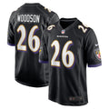 Rod Woodson Baltimore Ravens Nike Retired Player Jersey   Black