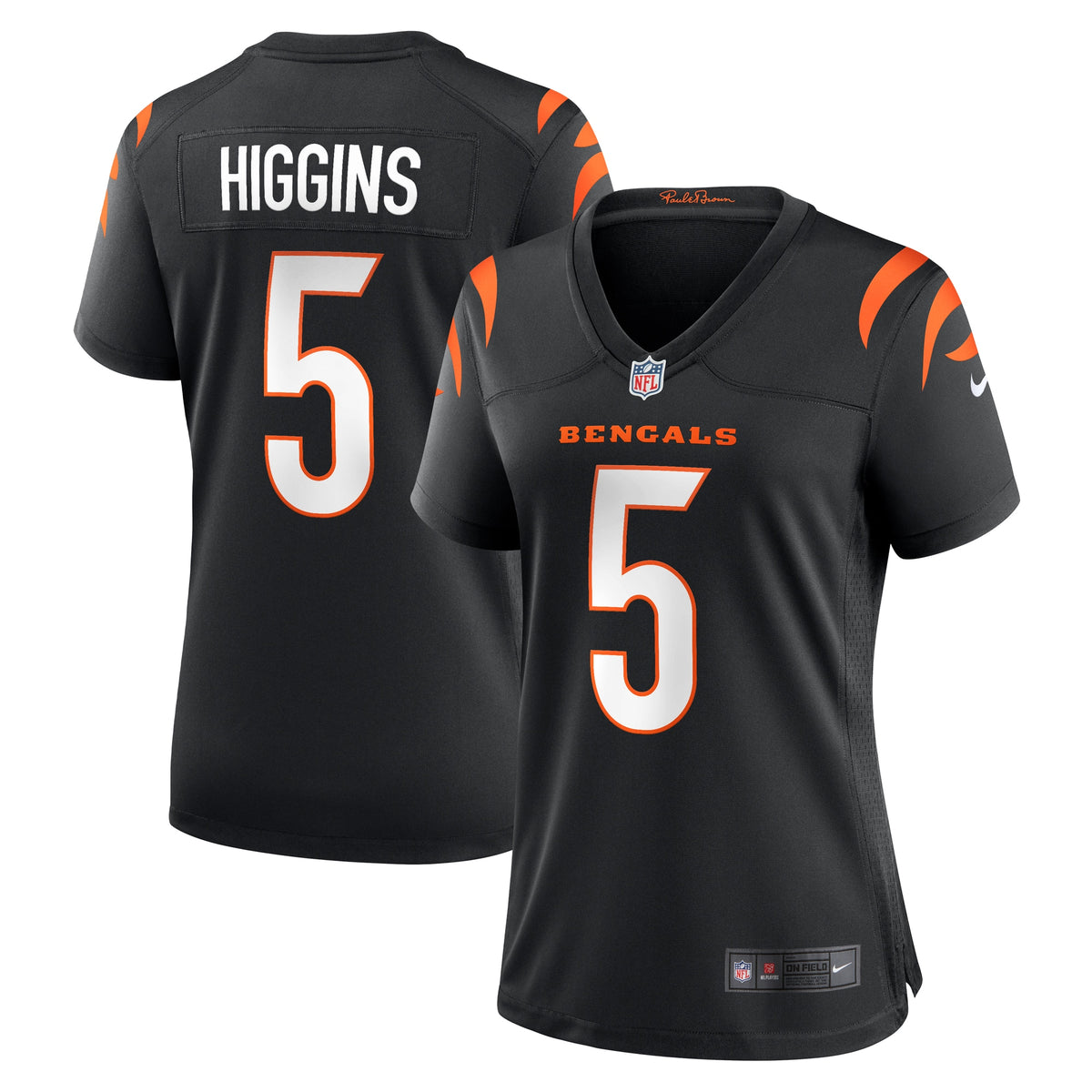 Tee Higgins Cincinnati Bengals Nike Women s Game Player Jersey   Black