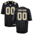 New Orleans Saints Nike Youth Custom Game Jersey   Black