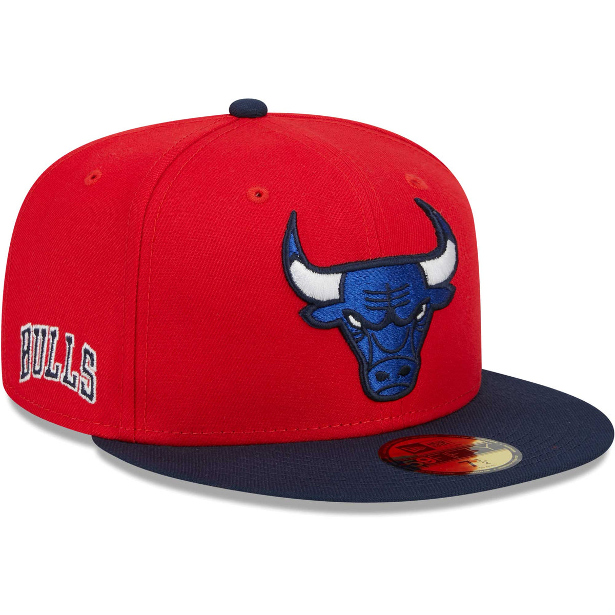 Chicago Bulls New Era 59FIFTY Fitted Hat - Red/Navy