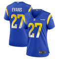 Women s Nike Tiyon Evans Royal Los Angeles Rams Home Game Jersey