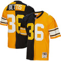 Jerome Bettis Pittsburgh Steelers Mitchell   Ness 1996 Split Legacy Replica Jersey   Black/Gold
