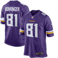 Moritz Bohringer Minnesota Vikings Nike Team Color Game Jersey   Purple