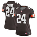 Nick Chubb Cleveland Browns Nike Women s Legend Jersey   Brown