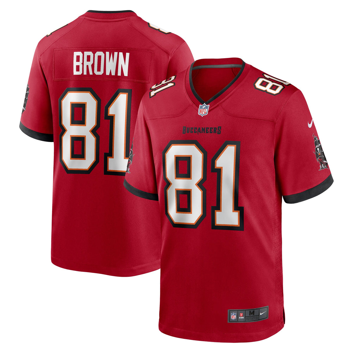 Antonio Brown Tampa Bay Buccaneers Nike Game Jersey   Red
